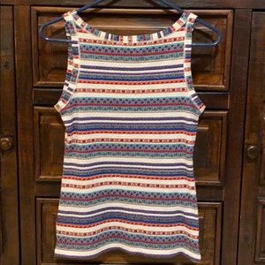 3/$13 Chelsea & Violet Textured Sleeveless Top